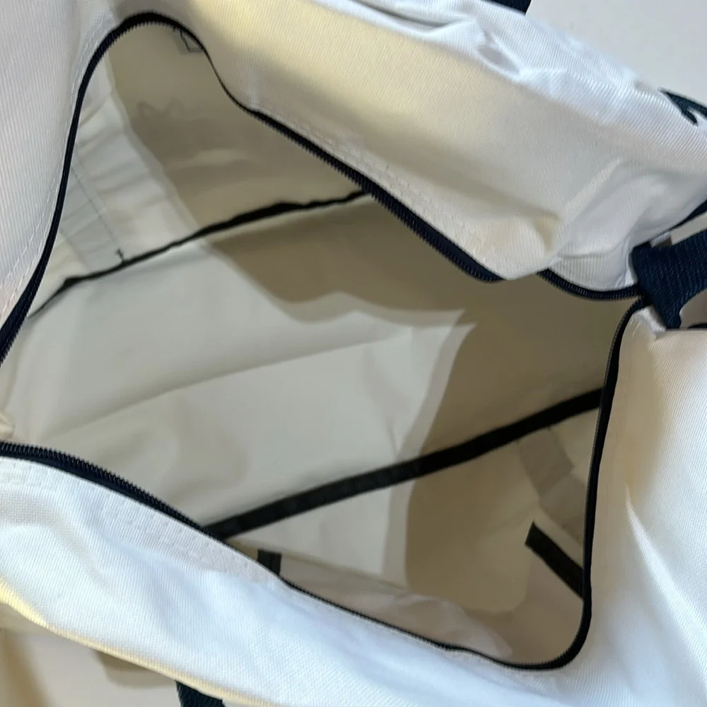 Team USA Duffle Bag White and Navy TEAM USA SMALL DUFFLE BAG RETRO OLYMPics
